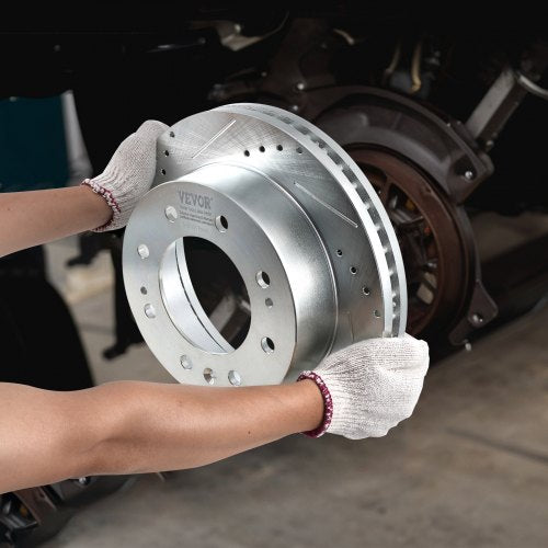 Front Brake Kit Compatible with 20112019 Chevy Silverado GMC Sierra 2500
