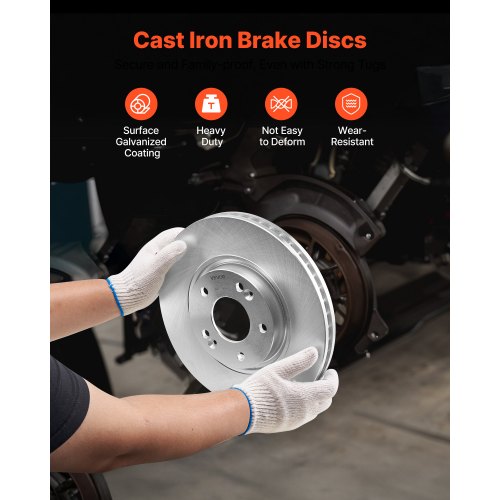 Front Rear Brake Kit Compatible with 20112014 Hyundai Sonata 2015