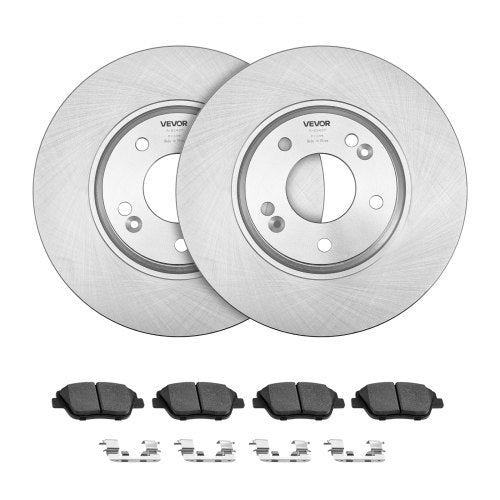 Front Rear Brake Kit Compatible with 20112014 Hyundai Sonata 2015