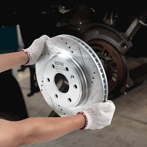 Front Brake Kit Compatible with 20072017 Chevy Traverse Buick Enclave GMC