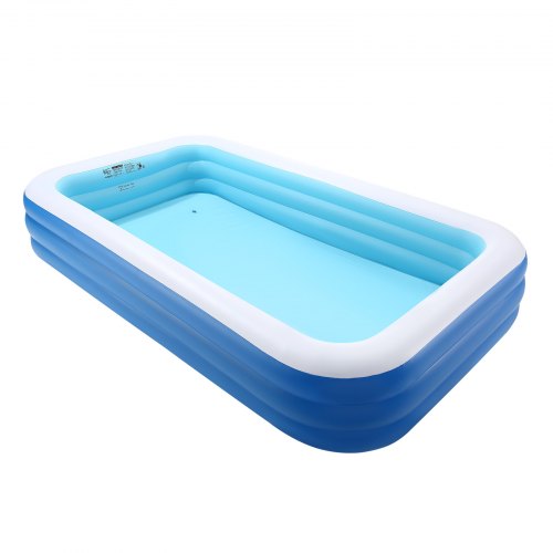 Inflatable Pool 118 x 67 x 20 inch Large Inflatable Swimming Pool Family