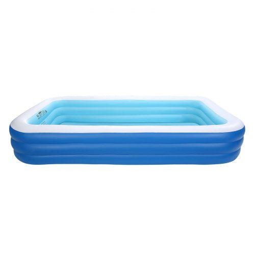 Inflatable Pool 118 x 67 x 20 inch Large Inflatable Swimming Pool Family