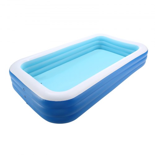 Inflatable Pool 118 x 67 x 20 inch Large Inflatable Swimming Pool Family