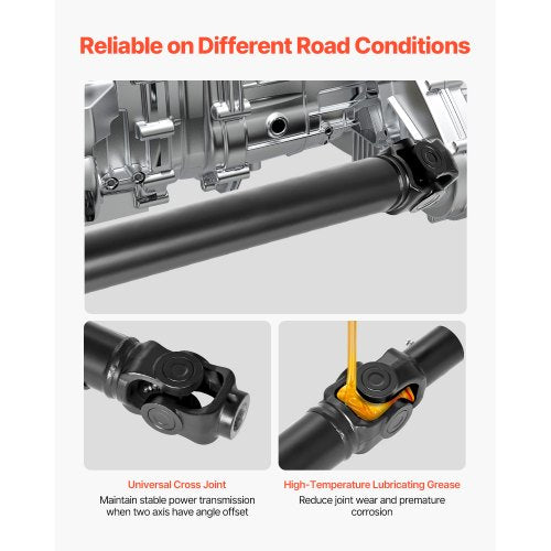 Front Drive Shaft 640 Prop Shaft Driveshaft Assembly Compatible with 20142016