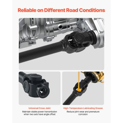 Front Drive Shaft, 73.9" Prop Shaft Driveshaft Assembly Compatible with 2014-2017 Polaris RZR XP 1000, Replace #PRP-PO-09-006 1333350 1333424