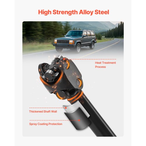 Front Drive Shaft 309338 Prop Shaft Driveshaft Assembly Compatible