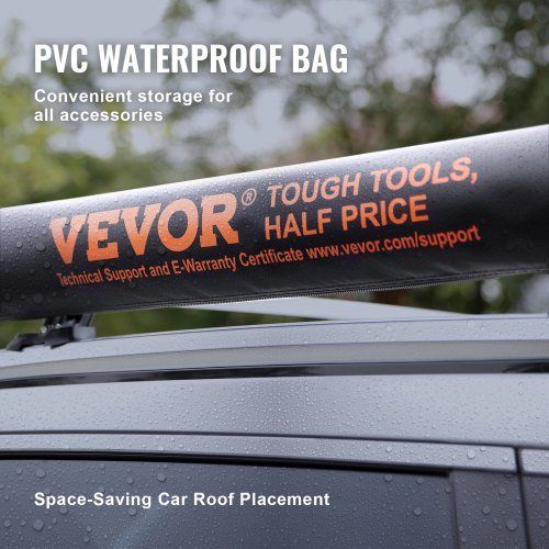 Car Side Awning Large 66 x 82 Shade Coverage Vehicle Awning PU3000mm