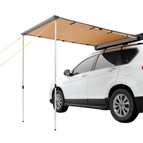 Car Side Awning Large 66 x 82 Shade Coverage Vehicle Awning PU3000mm