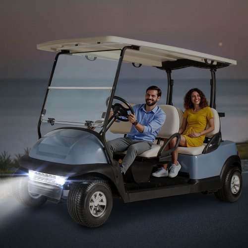 Golf Cart Light Kit 12V Street Legal LED Headlight and Taillight Kit