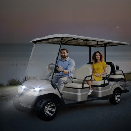 Golf Cart Light Kit 12 Volt Street Legal LED Headlight and Taillight Kit