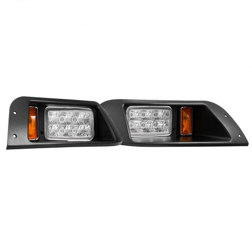 Golf Cart Light Kit 12 Volt Street Legal LED Headlight and Tail Light Kit