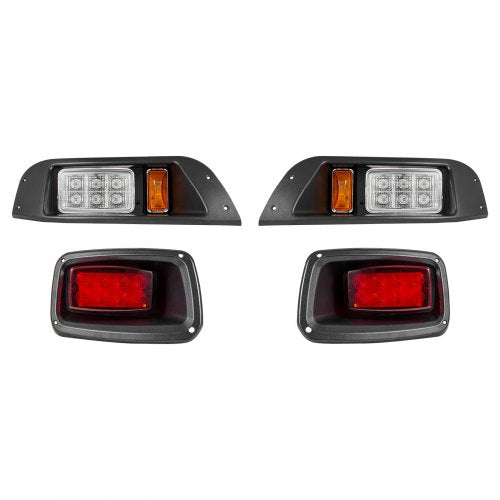 Golf Cart Light Kit 12 Volt Street Legal LED Headlight and Tail Light Kit