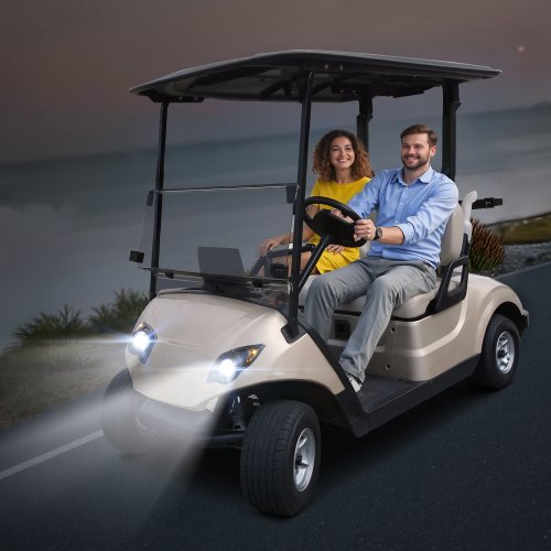 Golf Cart Light Kit 12 Volt Street Legal LED Headlight and Taillight Kit 1