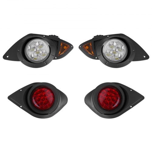 Golf Cart Light Kit 12 Volt Street Legal LED Headlight and Taillight Kit 1