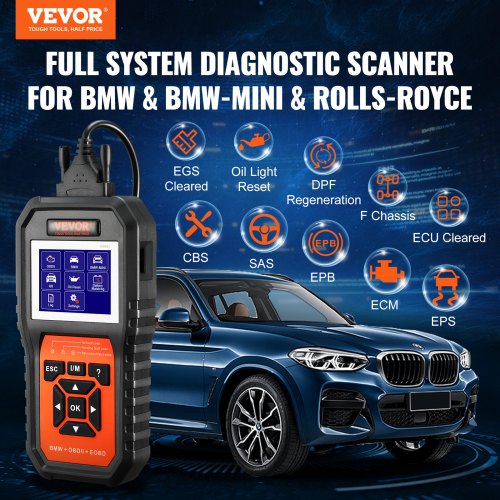 BMW OBD2 Scanner Diagnostic Tool For BMWMiniRollsRoyce Full System