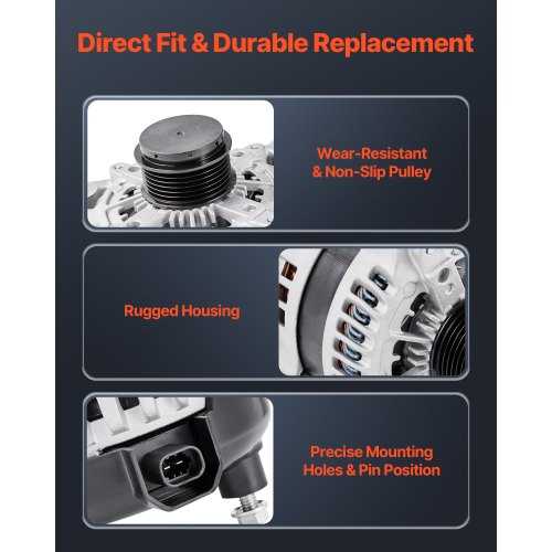 Car Alternator 11252 Fit for Buick Enclave Base 36L 20122013 Chevy