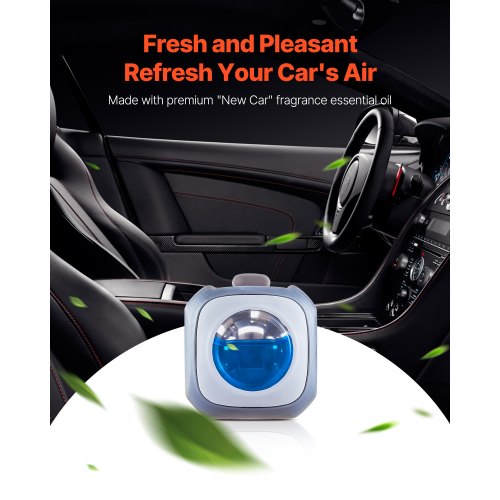 Car Air Freshener 6Pack New Car Scent Vent Clips 4ml Each LongLasting