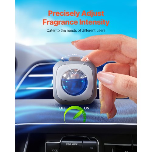Car Air Freshener 6Pack New Car Scent Vent Clips 4ml Each LongLasting