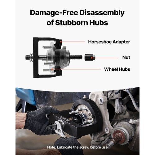 Master Wheel Hub Bearing Remover Installer Kit Fits Most FrontWheel
