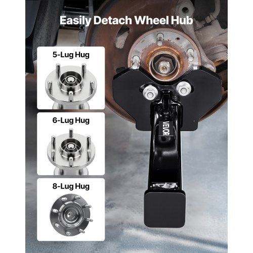 Wheel Bearing Hub Removal Tool Kit Compatible with All Axle Bolt Hubs 5 6