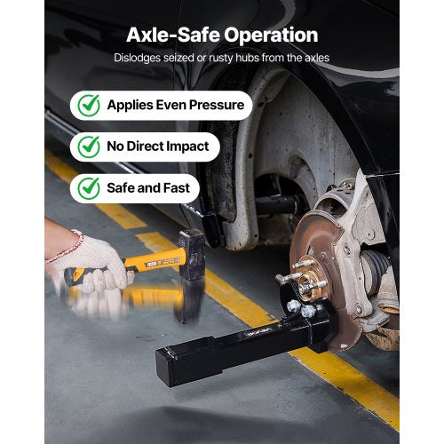Wheel Bearing Hub Removal Tool Kit Compatible with All Axle Bolt Hubs 5 6