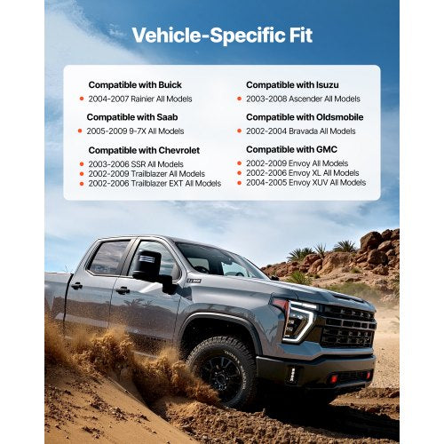 2PCS Front Wheel Bearing Hub Assembly Fit for 20042007 Buick Rainier