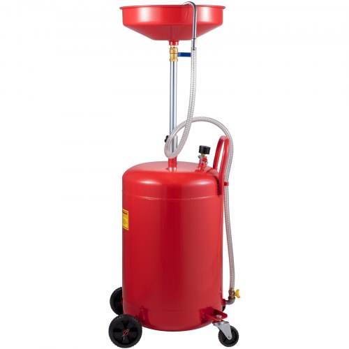 Waste Oil Drain Tank 20 Gallon Portable Oil Drain Air Operated Drainer Oil