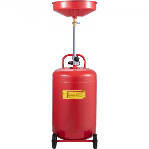 Waste Oil Drain Tank 20 Gallon Portable Oil Drain Air Operated Drainer Oil