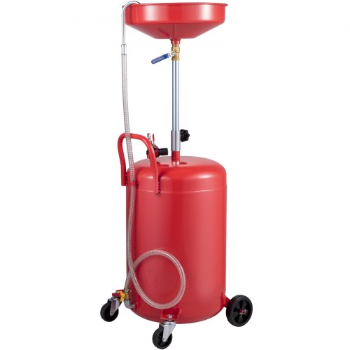 Waste Oil Drain Tank 20 Gallon Portable Oil Drain Air Operated Drainer Oil