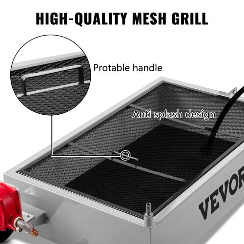 Oil Drain Pan 15 Gallon Oil Drain Tank 57L Low Profile Oil Drain Pan Large