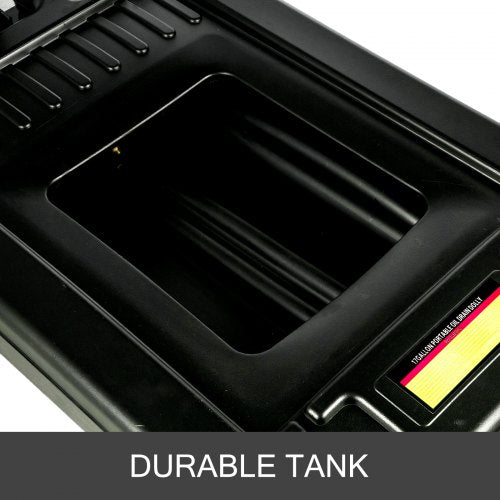 Portable Oil Drain Pan with Pump 64L Oil Drain Pan 17 Gallon Low Profile Oil
