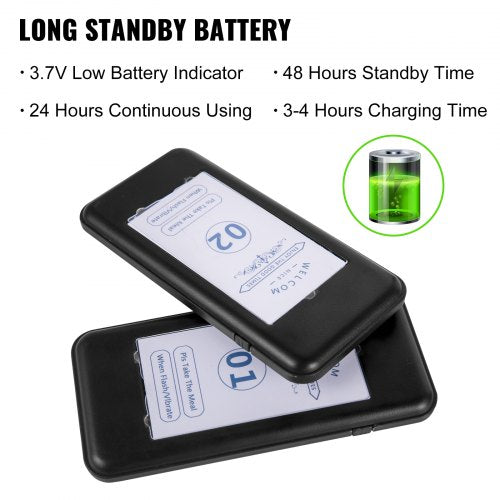 F103 Restaurant Pager System 20 Pagers Max 98 Beepers Wireless Calling