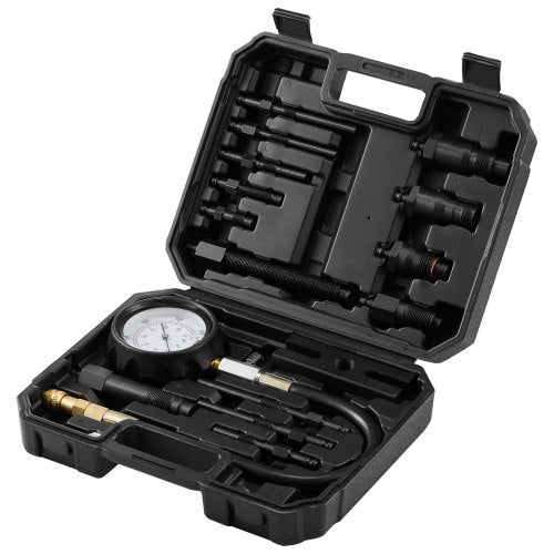 Diesel Engine Compression Tester 18 pcs Cylinder Pressure Test Tool Kit