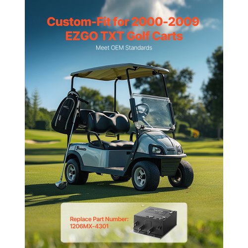 Golf Cart Speed Controller 36V 350A DC Motor Controller Replacement