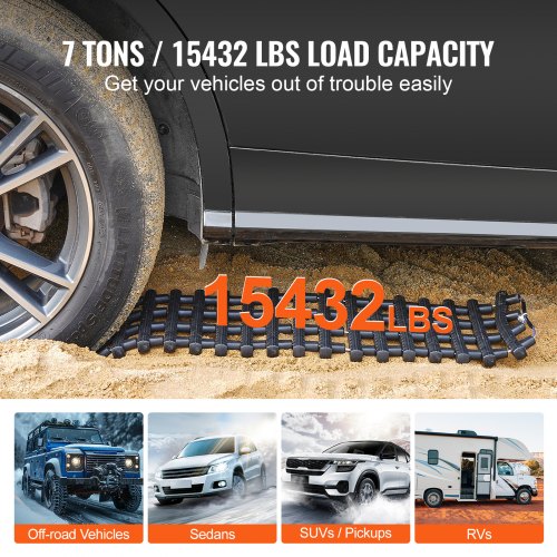 7 TON Traction Boards with TPR Material Recovery Boards for Offroad