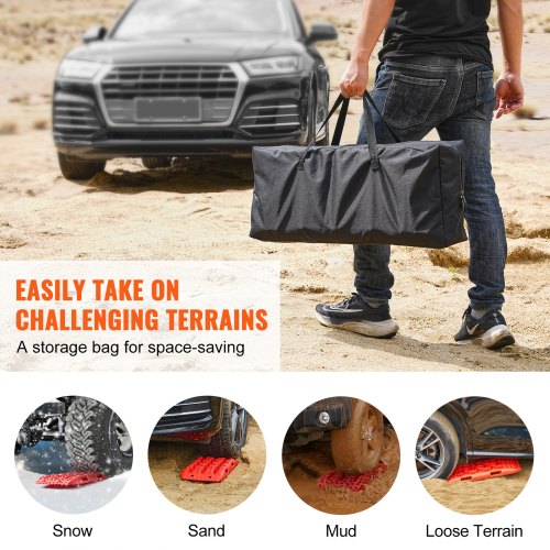 10 TON Traction Boards with PP Material Recovery Boards for Offroad
