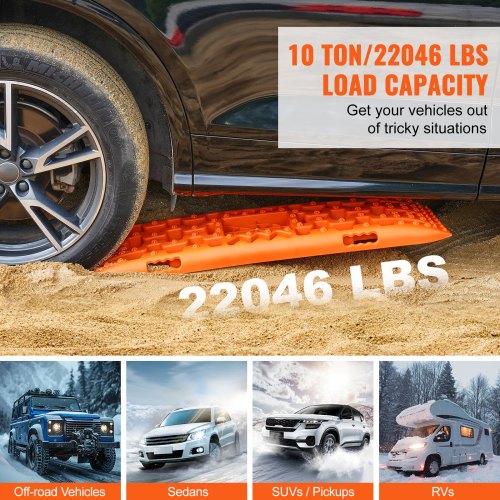 10 TON Traction Boards with PP Material Recovery Boards for Offroad