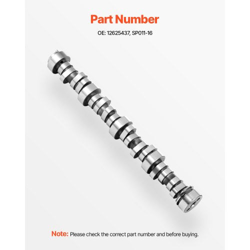 Engine Camshaft 12625437 SP01116 Cam Replacement Compatible with Norris