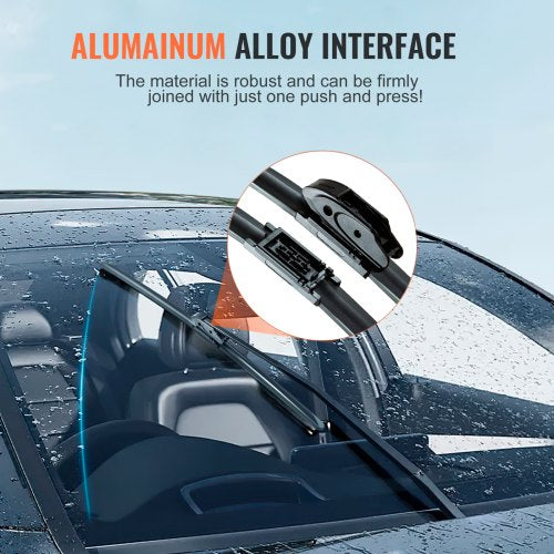 21 Rubber Wiper Blades 53 cm Universal Replacement Wind Shield Wiper Low