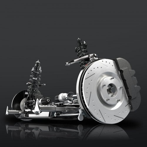 Rear Shock Absorber Strut Assembly 2Pcs Shock and Strut Assembly with Coil