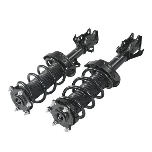 Front Shock Absorber Strut Assembly 2Pcs Shock and Strut Assembly with Coil