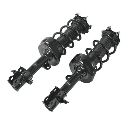 Front Shock Absorber Strut Assembly 2Pcs Shock and Strut Assembly with Coil