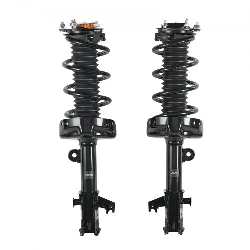 Front Shock Absorber Strut Assembly 2Pcs Shock and Strut Assembly with Coil