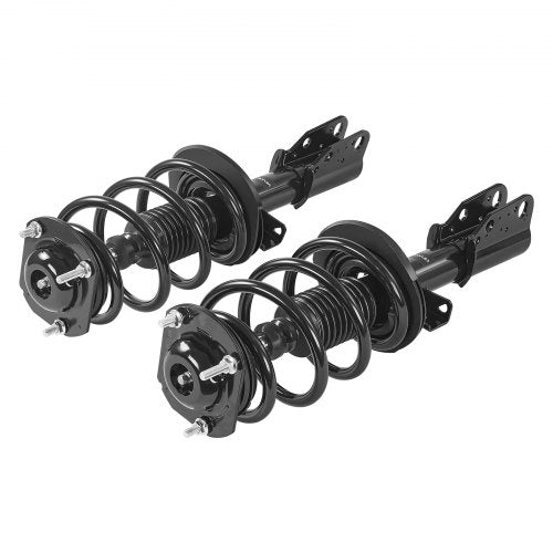 Front Shock Absorber Strut Assembly 2Pcs Shock and Strut Assembly with Coil