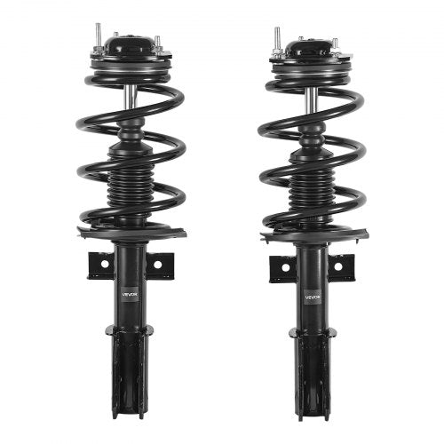 Front Shock Absorber Strut Assembly 2Pcs Shock and Strut Assembly with Coil