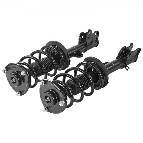 Front Shock Absorber Strut Assembly 2Pcs Shock and Strut Assembly with Coil