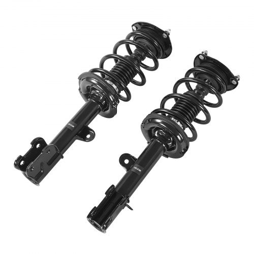 Front Shock Absorber Strut Assembly 2Pcs Shock and Strut Assembly with Coil