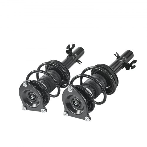 Front Shock Absorber Strut Assembly 2Pcs Shock and Strut Assembly with Coil 1