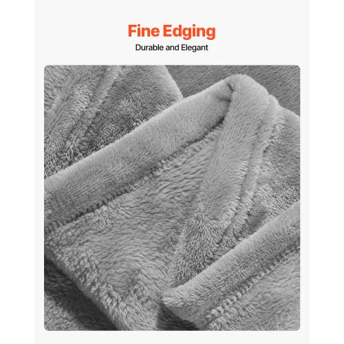 King Size Blanket 108 x 90 inches Lightweight and Fuzzy Throw Blanket for Bed