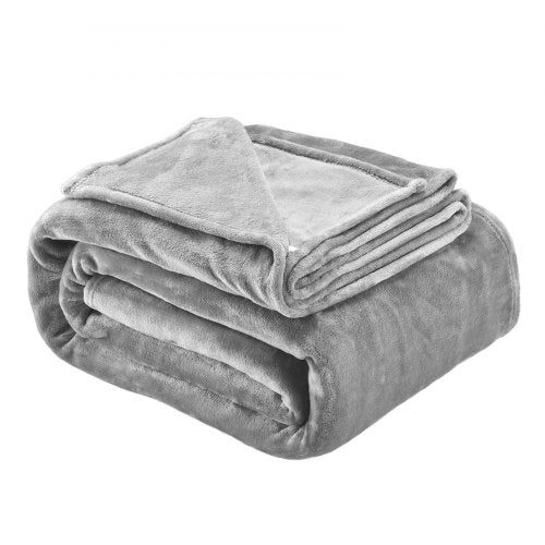King Size Blanket 108 x 90 inches Lightweight and Fuzzy Throw Blanket for Bed